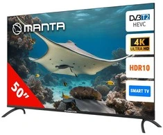 Manta 50LUA123E LED 50'' 4K Ultra HD Android televizorius