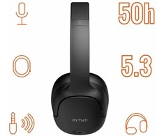 Ausinės Manta HDP1001BK Rytmo Elegance Juodas