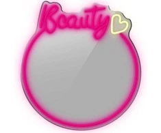 Manta MASNL130PK stiliaus neoninės šviesos BEAUTY LED neoninis veidrodis