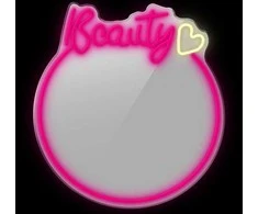 Manta MASNL130PK LED neoninis veidrodis „Beauty“