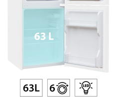 Manta MM545DWH Šaldytuvas 88L Baltas