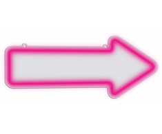 Manta SNL107PK Style Neon Lights ARROW pink