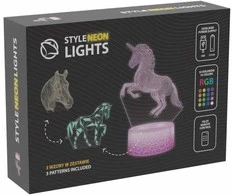 Manta SNL116RGB LED lamp Light decoration Horses RGB 3D