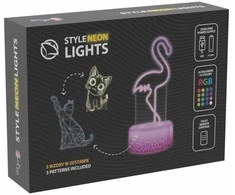 Manta SNL119RGB LED lempa Šviesos dekoracija Gyvūnai RGB 3D
