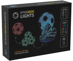 Manta SNL124RGB LED lempa, šviesos dekoracija, kamuoliukai, RGB 3D