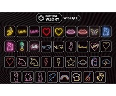 Vaivorykštės formos LED dekoratyvinė lempa Manta SNL33MTT, įvairiaspalvė