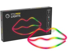 Manta SNL61RGB stiliaus neoninės šviesos LIPAI