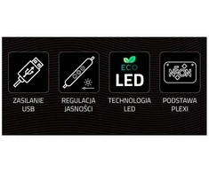 Neoninis šviestuvas su žaidimų valdiklio motyvu Manta SNL63MT