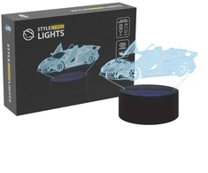 Manta SNL64RGB LED lamp Light decoration Car 3D RGB