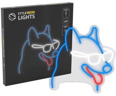 Manta SNL69MT Style Neon Lights DOG WITH GLASSES