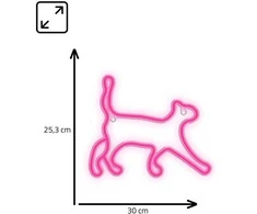 Manta SNL70PK Style Neon Lights CAT 2 Rožinė