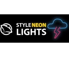 Manta SNL71BL Style Neon Lights CLOUD WITH LIGHTNING Mėlyna-Rožinė