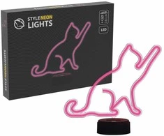 Manta SNL80PK LED lamp Light decoration Cat 2 pink