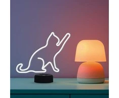 Manta SNL80WH LED lempa, šviesos dekoracija, 2 kategorijos, balta