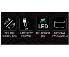 Manta UFO rožinė neoninė lempa