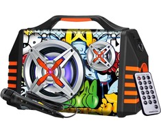 Karaokės kolonėlė Manta SPK1005PRO Helios 2 su mikrofonu