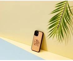MAN&amp;WOOD dėklas skirtas Apple iPhone 12 mini child with fish
