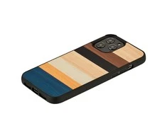 Dėklas MAN&amp;WOOD case for iPhone 12 Pro Max province juodas