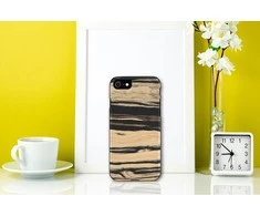 Dėklas MAN&amp;WOOD case for iPhone 7/8 baltas ebony juodas
