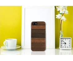 MAN&amp;WOOD dėklas iPhone 7/8 fango juodas