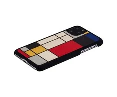 Dėklas MAN&amp;WOOD SmartPhone case iPhone 11 Pro Max mondrian wood juodas