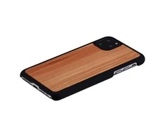 Dėklas MAN&amp;WOOD SmartPhone case iPhone 11 Pro Max cappuccino juodas