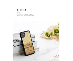 Telefono dėklas MAN&amp;WOOD iPhone 11 Pro Max, Terra Juodas
