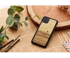 Dėklas MAN&amp;WOOD SmartPhone case iPhone 11 Pro terra juodas