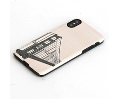 MAN Juodas telefono dėklas iPhone X/XS