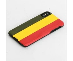 MAN&amp;WOOD išmaniojo telefono dėklas iPhone X/XS, reggae juodas