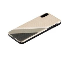 Dėklas MAN&amp;WOOD SmartPhone case iPhone XR pilka suit juodas