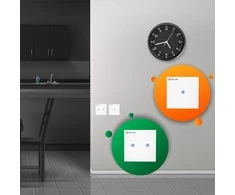 Tellur WiFi Smart Switch, SS1N, 1 Port, 1800W, Baltas