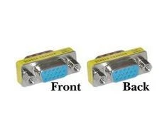 AV adapteris MicroConnect D- sub( VGA) - D- Sub( VGA) geltonasis (MODH15FH15F)