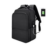 15" (~38 cm) Sponge All Black kuprinė, 15,4" su USB jungtimi, juodos spalvos, 41 x 28 x 14 cm, 0,6 kg