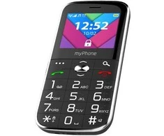 Mobilusis telefonas MyPhone Halo C, juodos spalvos