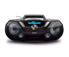 Philips CD Soundmachine AZB798T/12, Bluetooth, CD, MP3-CD, USB, DAB+, FM, kasetė, 12W