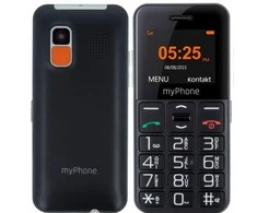 MyPhone Telefonas HALO Easy, Juodas