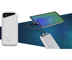 Baltas 20000 mAh powerbankas Navitel PWR20 MX