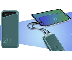 Navitel PWR20 MX 20000 mAh išorinė baterija, žalia