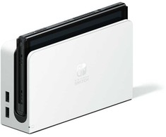 Nintendo Switch OLED konsolė (su baltais Joy-Con)
