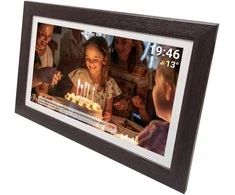 Nuotraukų rėmelis Denver Frameo PFF-1543DW 15,6 colių skaitmeninis rėmelis – rudas
