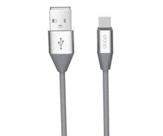 Orsen S32 Micro Data Cable 2.1A 1.2m pilkas