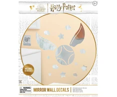 Paladone Harry Potter Golden Snitch Mirror Wall Decals