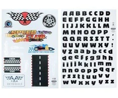 Paladone Hot Wheels Personalisation Wall Decals