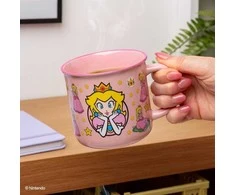 Paladone SUPER MARIO Puodelis - Princess Peach | Reaguojantis į karštį 350 ml