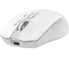 Pelė Tellur Silent Click baltos spalvos