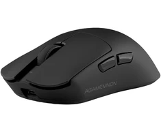 Pelė White Shark Baltas Shark AGAMEMNON WGM-9012,Juodas