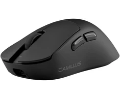 Pelė White Shark Baltas Shark CAMILLUS-B WGM-9013, Juodas