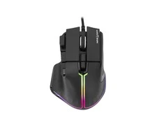 Pelė White Shark Myszka žaidimams Baltas Shark GM-9006 su laidu 12000 dpi optinė juoda