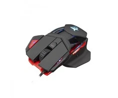 Žaidimų pelė White Shark Lancelot RGB, Keičiamos formos pelė su RGB pašvietimu